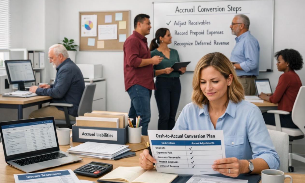 Why should nonprofits switch from cash to accrual accounting
