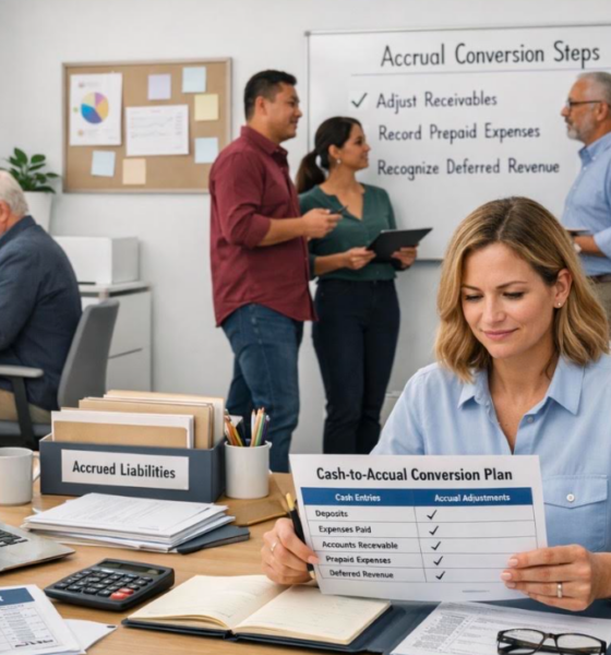 Why should nonprofits switch from cash to accrual accounting