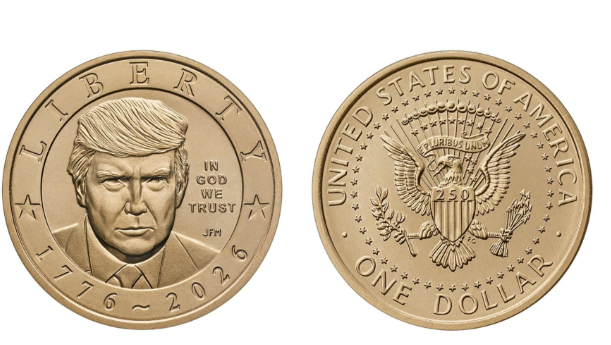 U.S. Treasury Introduces New $1 Coin Featuring President Trump for America’s 250th Anniversary
