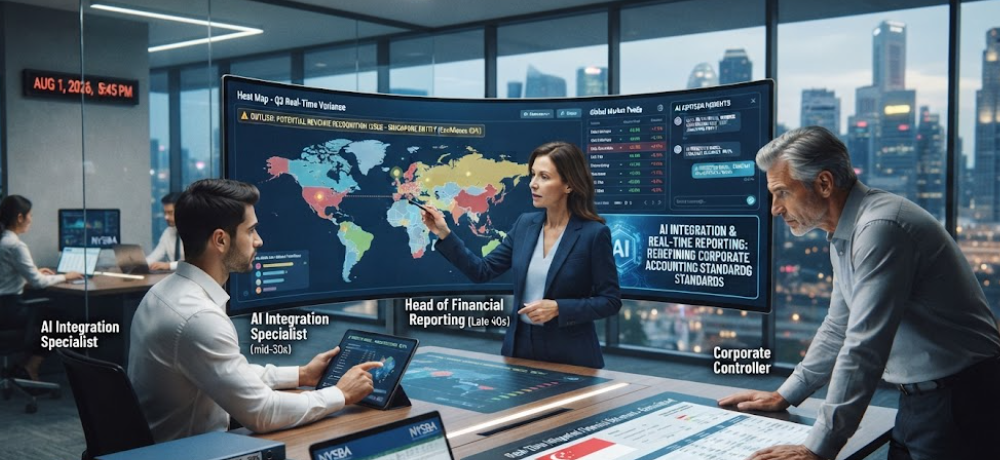 AI Integration and Real-Time Reporting Redefine Corporate Accounting Standards
